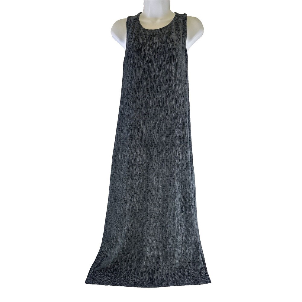 Anthropologie Maeve Adrienne Twist Back Midi Dress Velvet Textured Blue Small